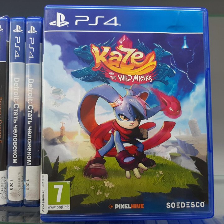 Kaze and the wild masks (ps4, б/у)