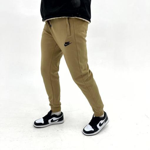 Спортивные штаны коричневые Nike