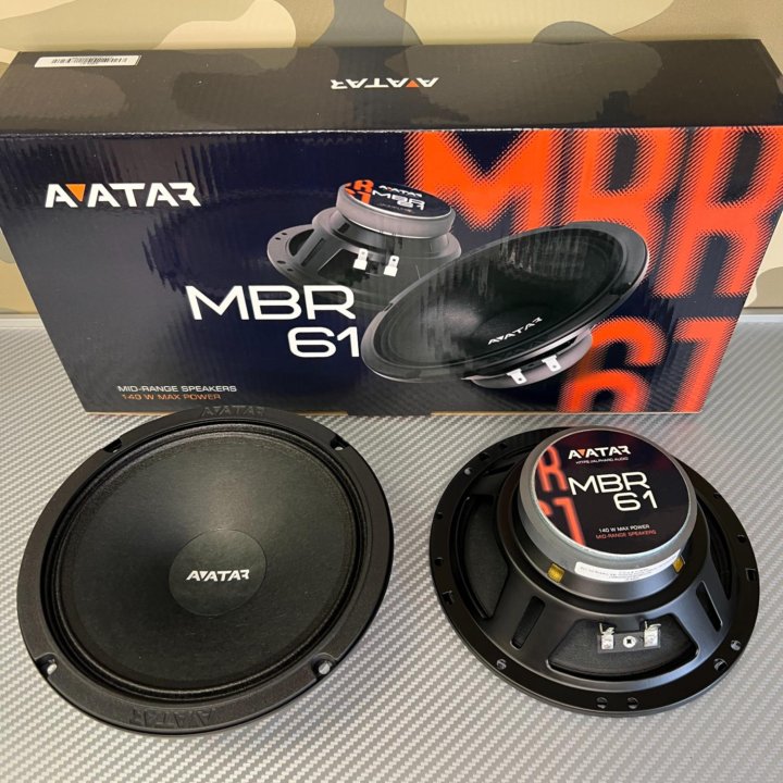 Динамики колонки AVATAR MBR-61 (16,5 см) 140W