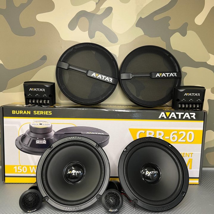 Динамики Avatar CBR-620 (16,5 см) компонентные