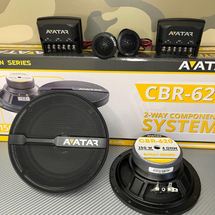 Динамики Avatar CBR-620 (16,5 см) компонентные