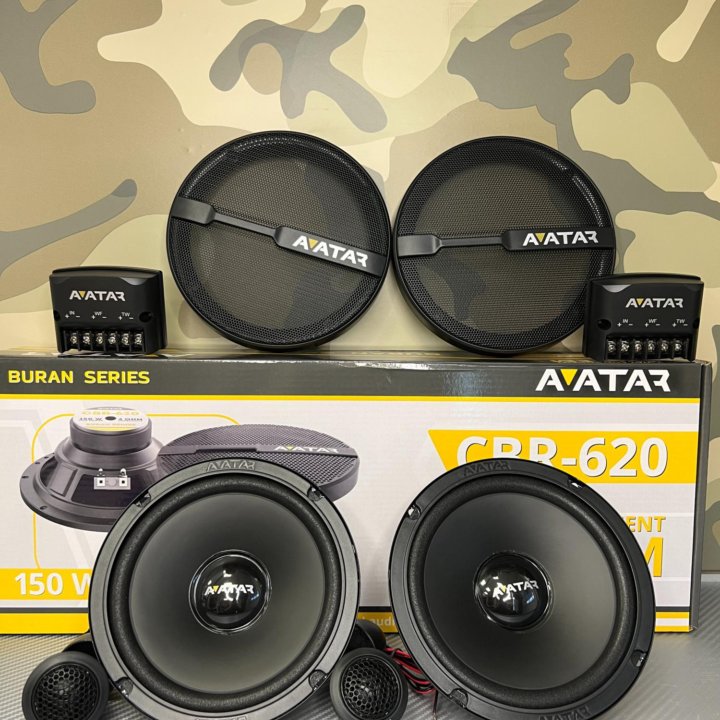 Динамики Avatar CBR-620 (16,5 см) компонентные