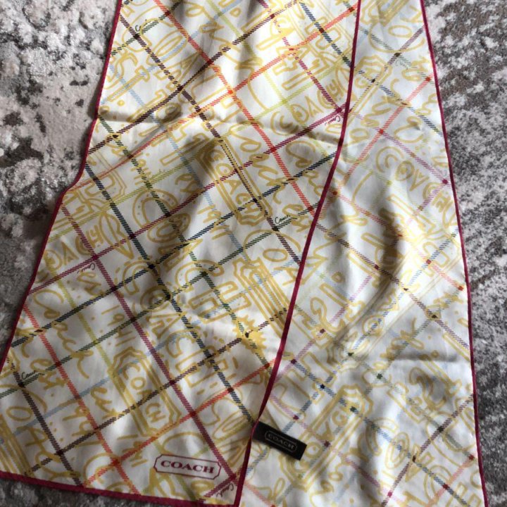 Шарф шелковый