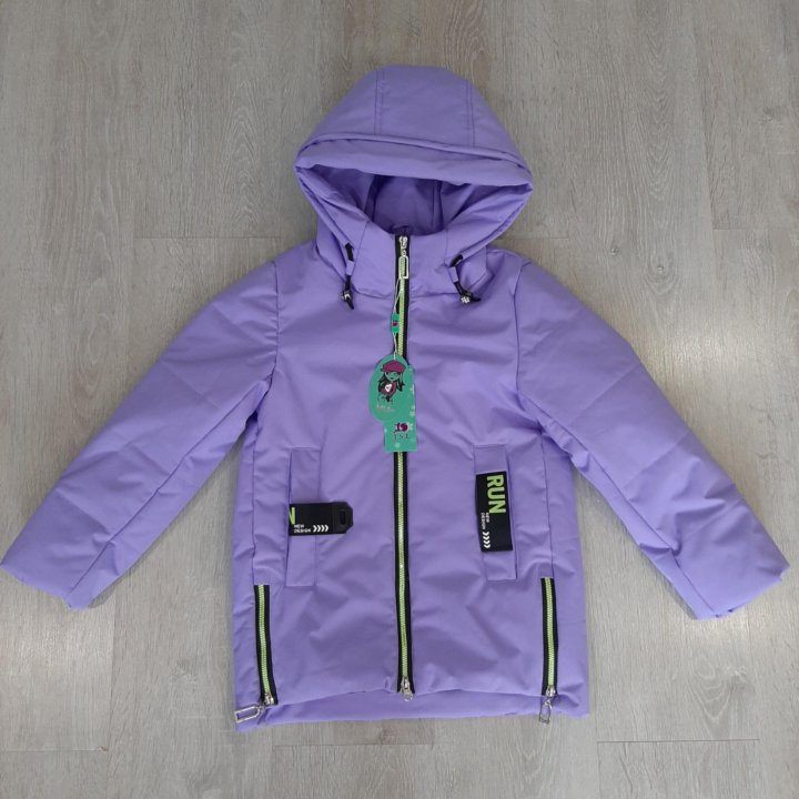 Куртка новая фиолетовая