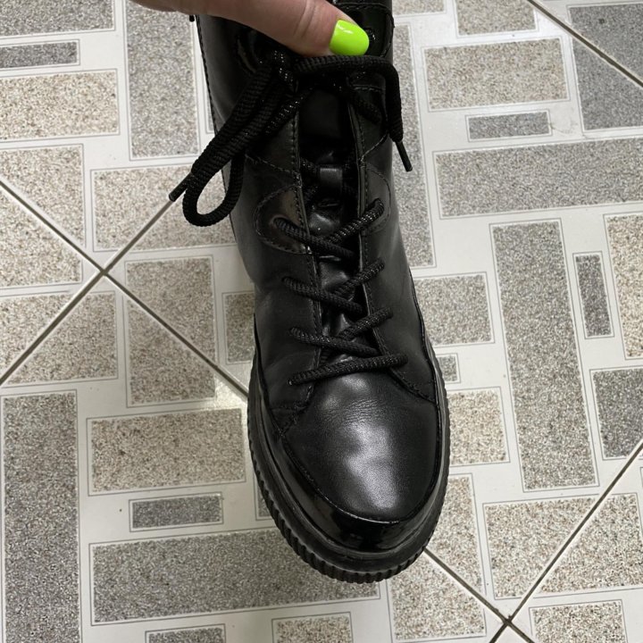 Кожаные Ботинки