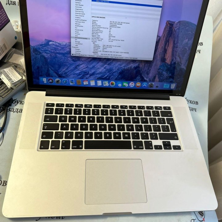 Идеальный MacBook Pro 15 RETINA 1 цикл , CORE I7 2