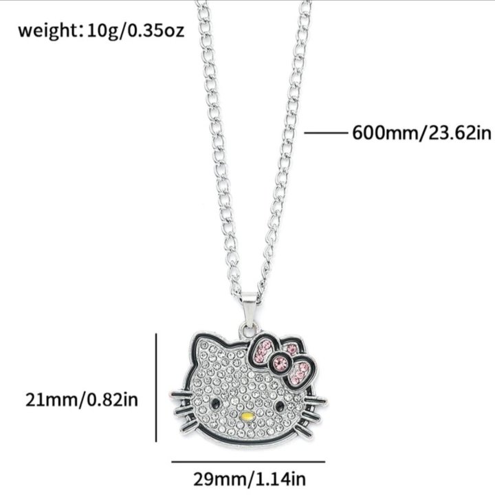Ожерелье hello kitty