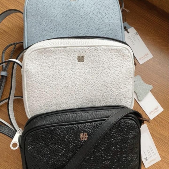 Сумки новые Gaude, кожа