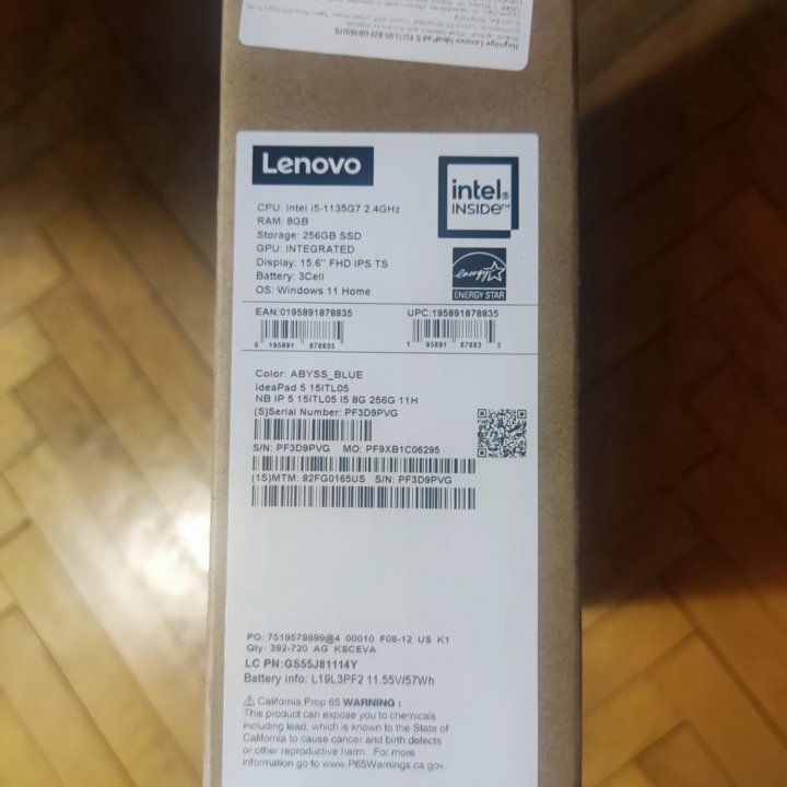 Ноутбук Lenovo IdeaPad 5 15ITL05 82fg0165us