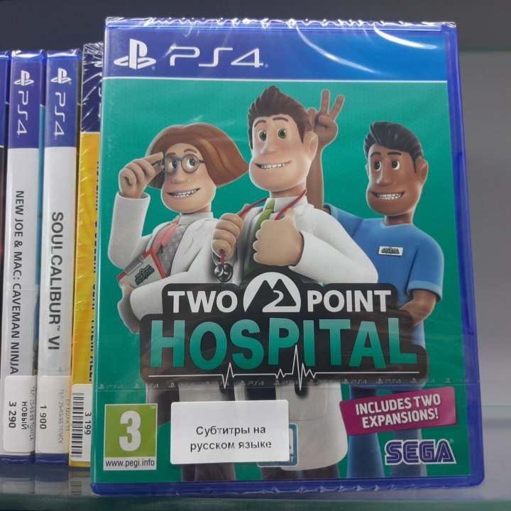 Two point hospital (ps4, новый) русские субтитры