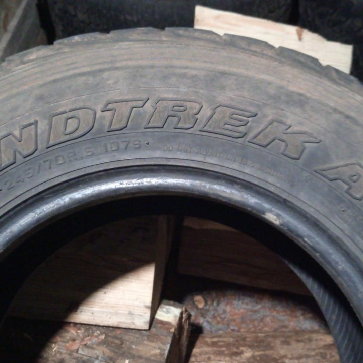 Шины R16 245*75 dunlop grandtrek at2