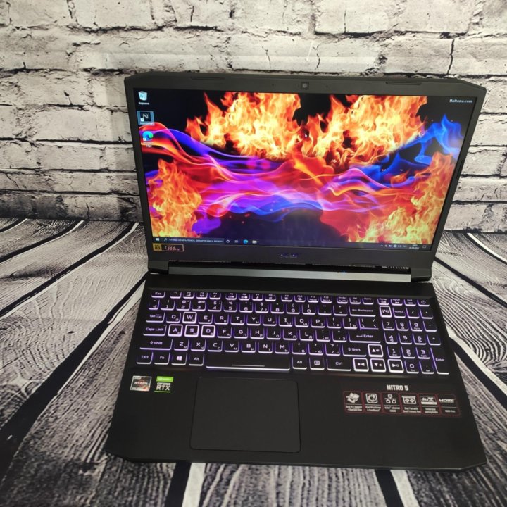 Acer Nitro 5 R5-5600H+RTX3060+16гб