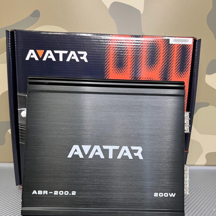 Усилитель авто Avatar ABR-200.2 (2 канала) 200 Вт