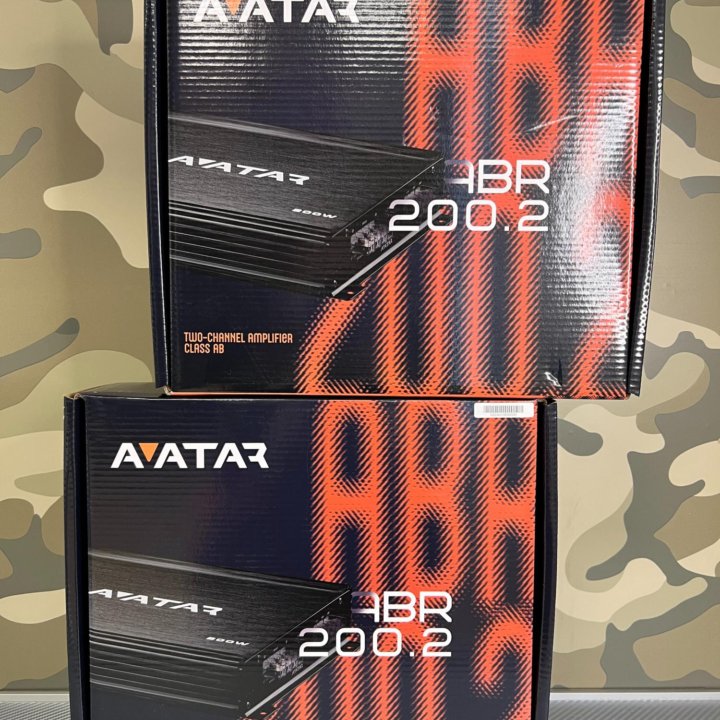 Усилитель авто Avatar ABR-200.2 (2 канала) 200 Вт