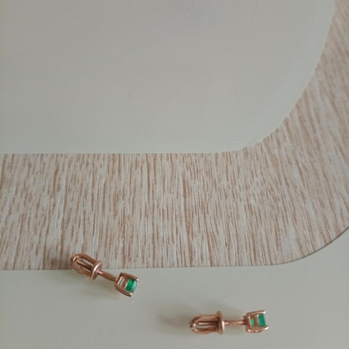 Серьги золотые 585