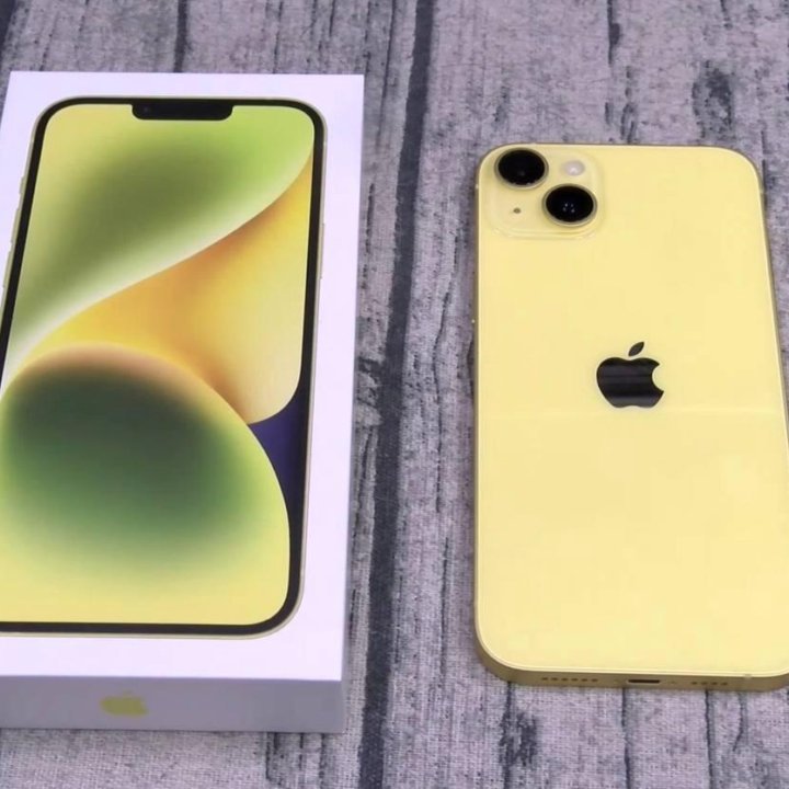 iPhone 14 256gb Yellow Магазин,Новый,Рассрочка