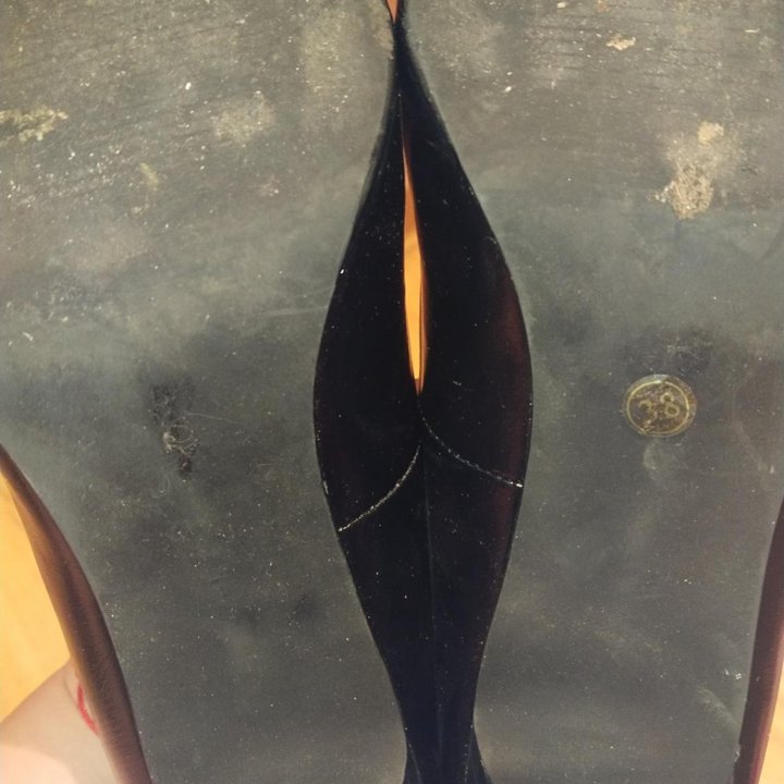 Туфли чёрные 38