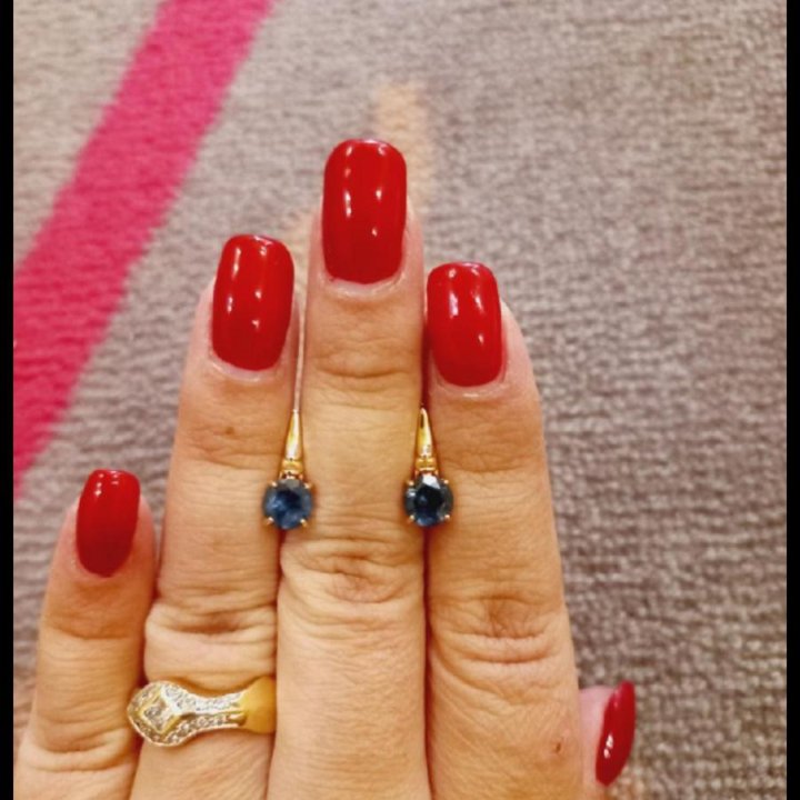 Золотые серьги 585 проба