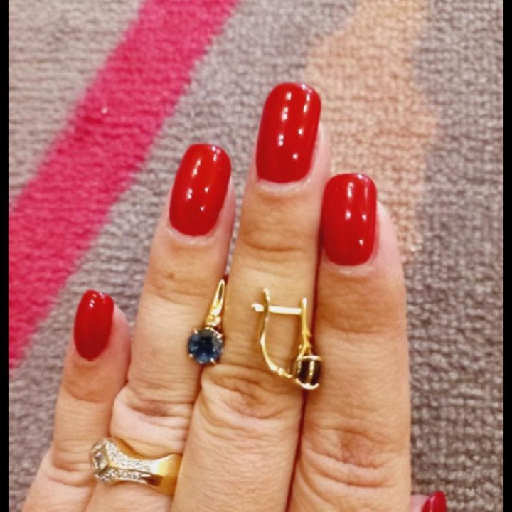 Золотые серьги 585 проба