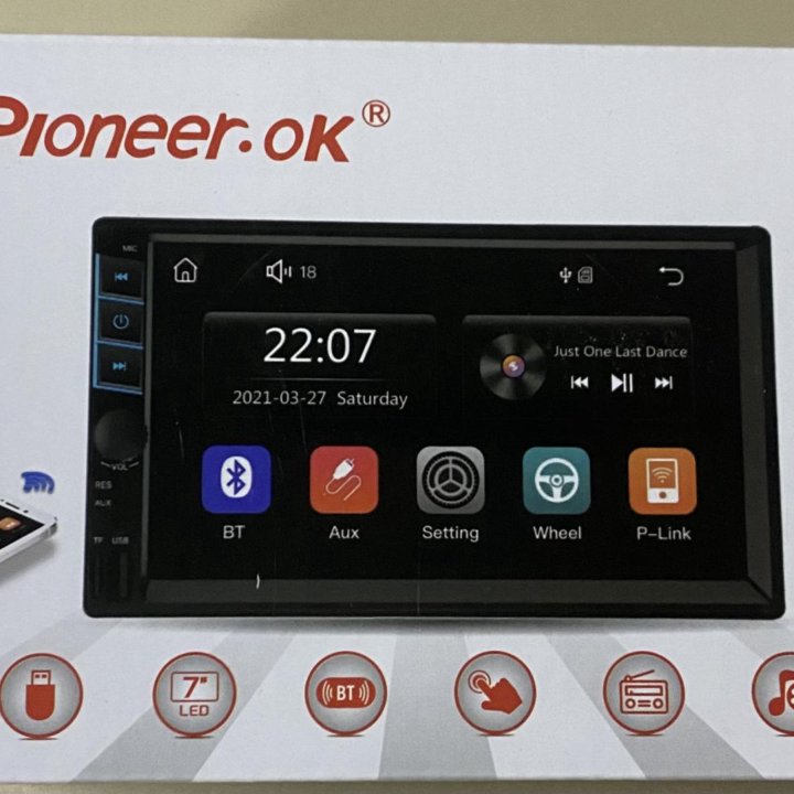 Автомагнитола 2DIN PIONEER