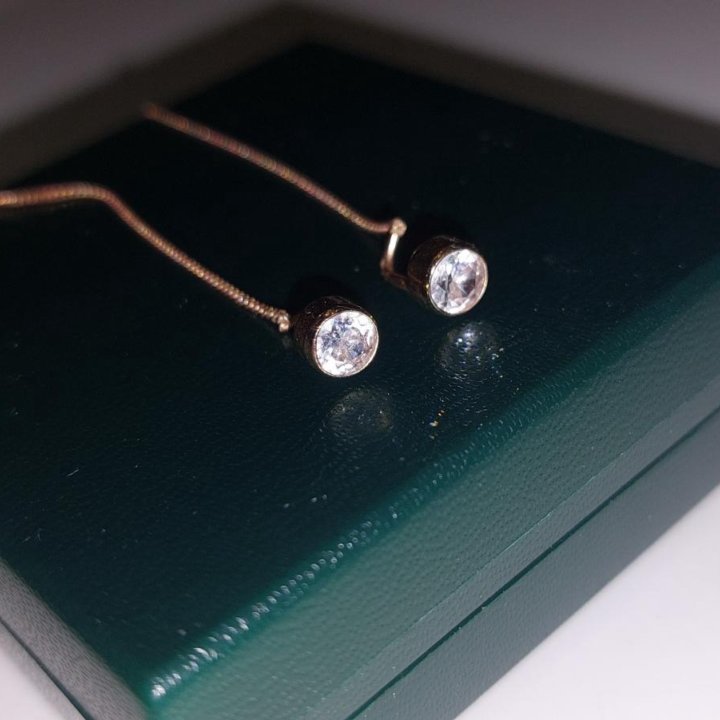 Серьги золото 585