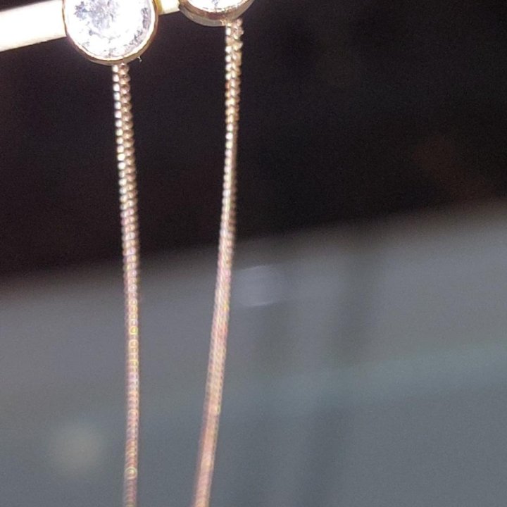 Серьги золото 585