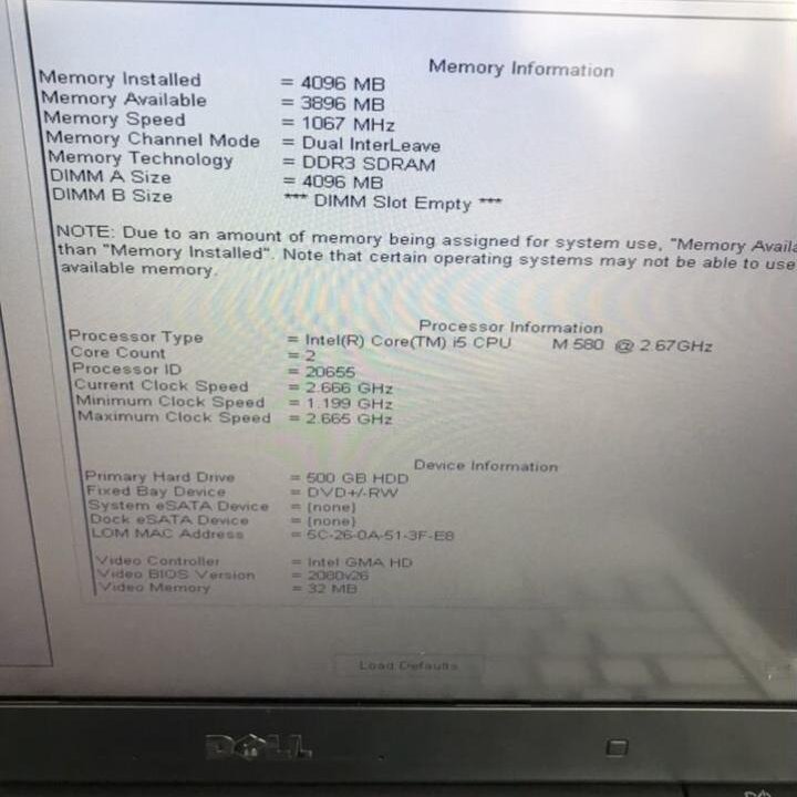 Dell Latitude E4310