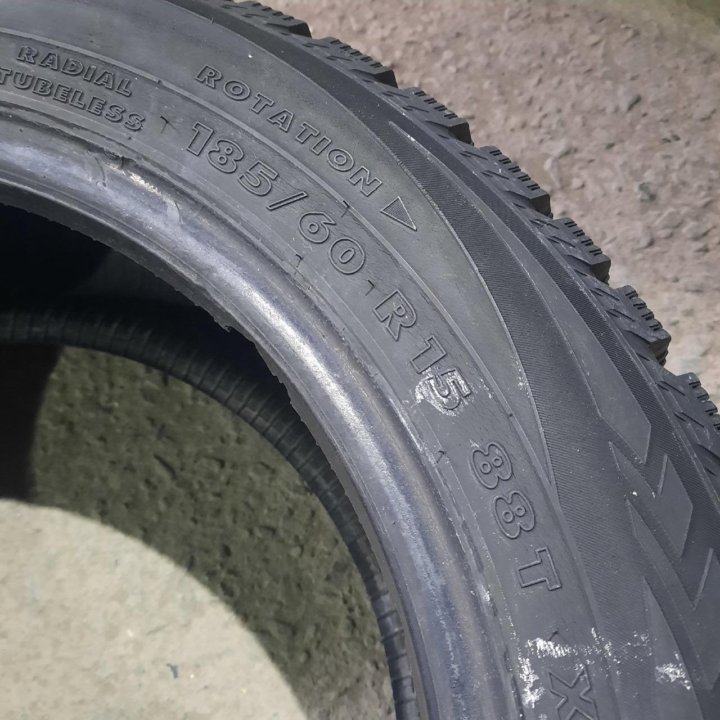 185/60R15 Nokian Hakkapeliitta 4 (Лот №5955)