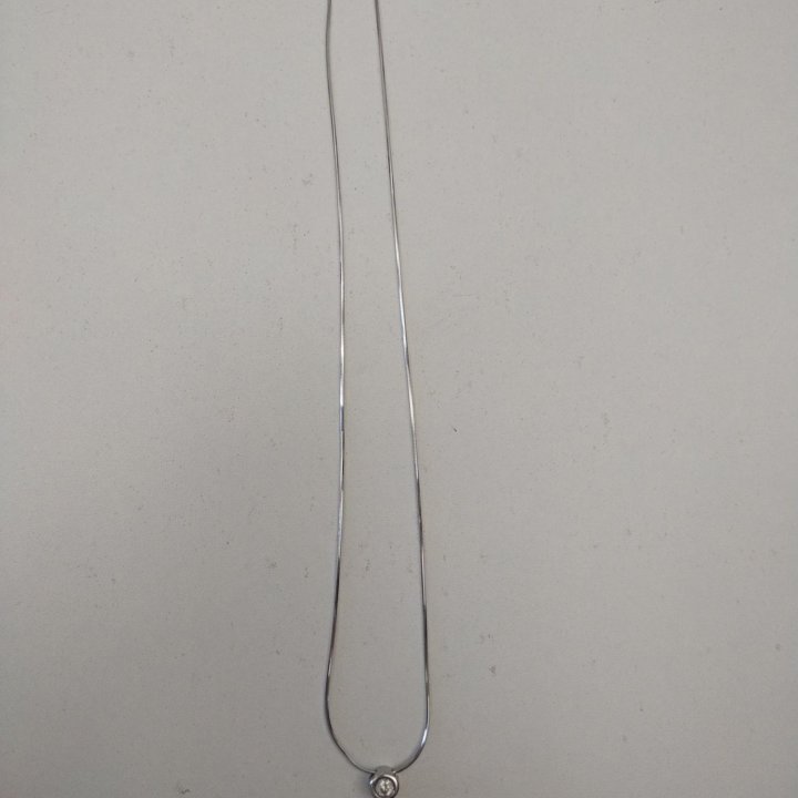 Серебряное колье