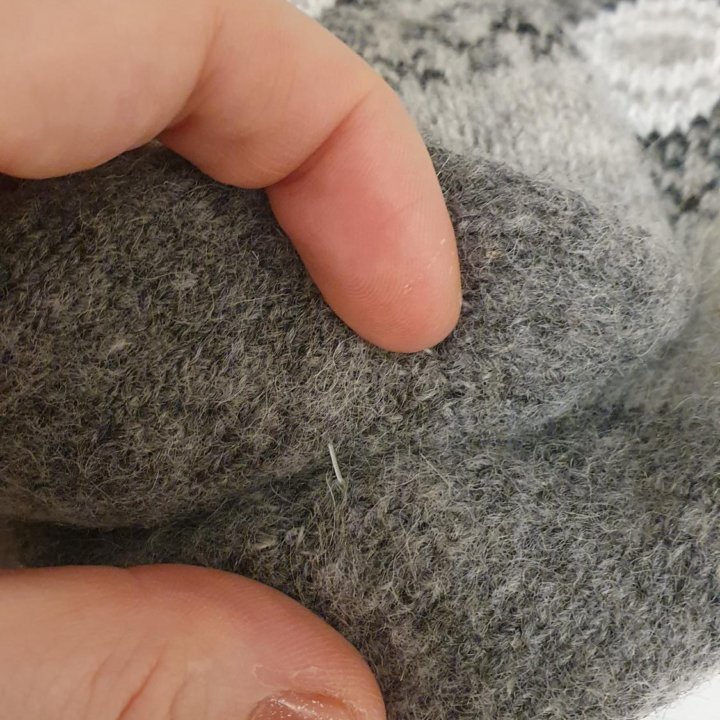 Новые носки шерстяные вязаные 3 пары