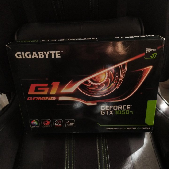 Видеокарта GYGABYTE GEFORCE GTX 1050 TI 4gb