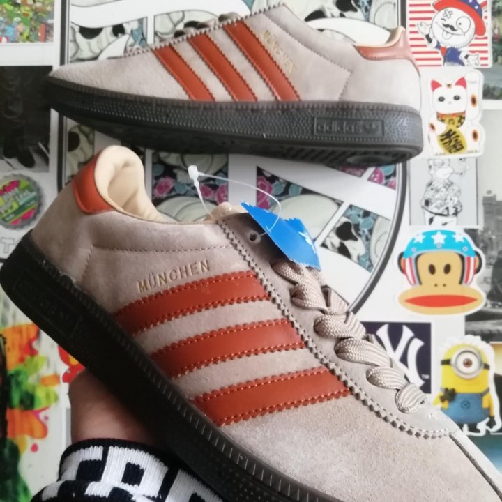 ADIDAS MUNCHEN BROWN