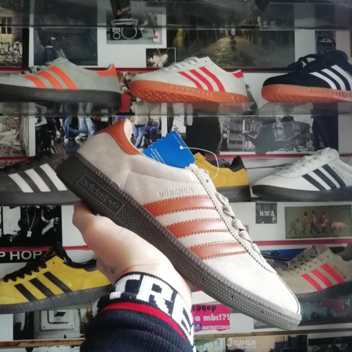 ADIDAS MUNCHEN BROWN