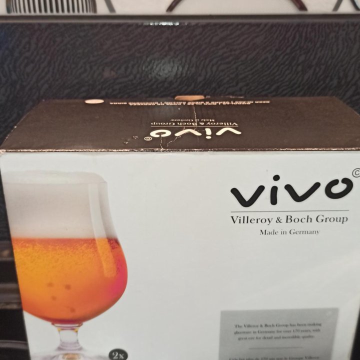 Бокалы для пива Vivo 500мл 2шт