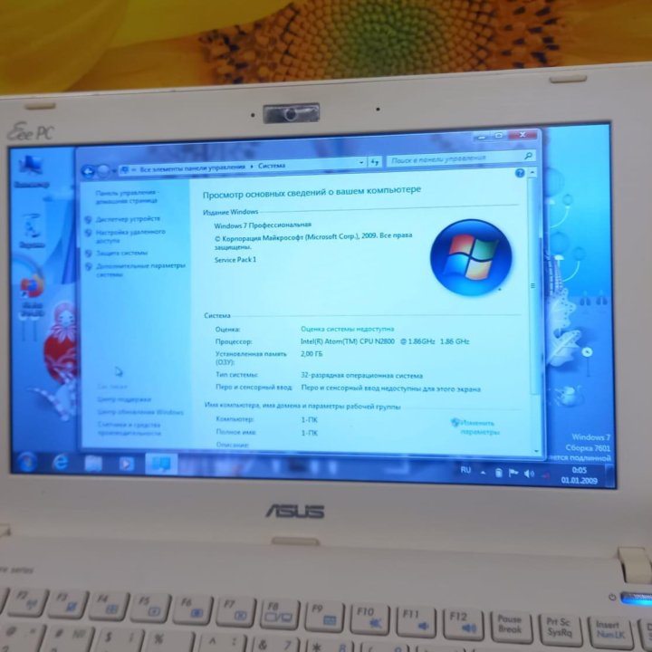 Нетбук ASUS 2 ядра 320гб 2гб DDR3 Ноутбук бу