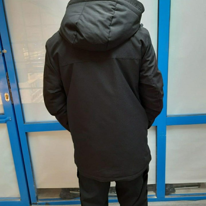 Куртка мужская демисезон артикул 8871 чёрный
