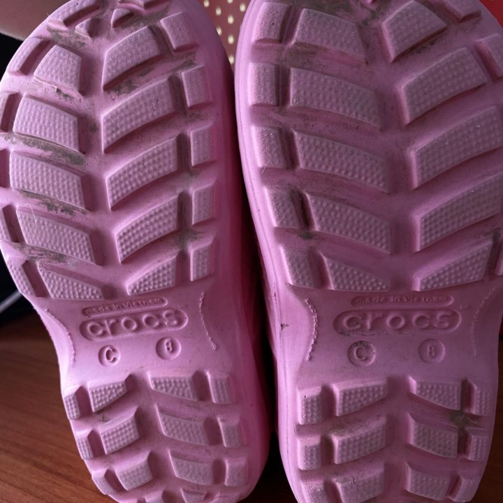 Резиновые сапоги crocs c8