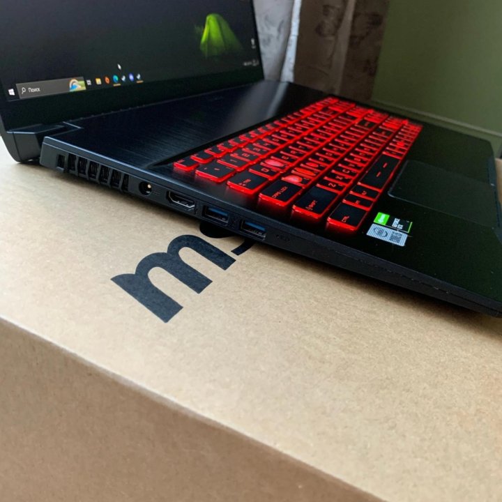 Игровой ноутбук MSI GF75 10SCXR-653XRU