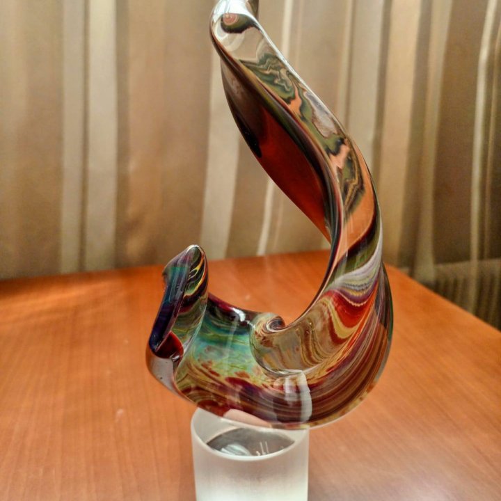 Статуэтка 28 см мурановское стекло Италия