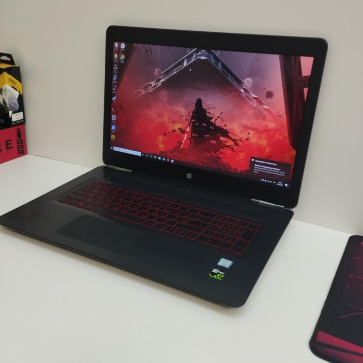 Игровой HP Omen 17'3 i7 4GB видео 16GB озу SSD