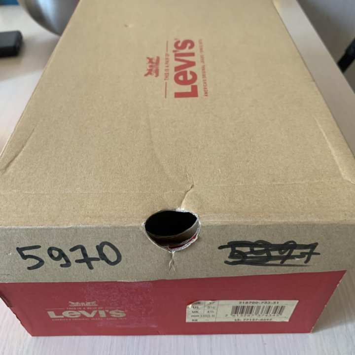 Кеды Levi’s оригинал