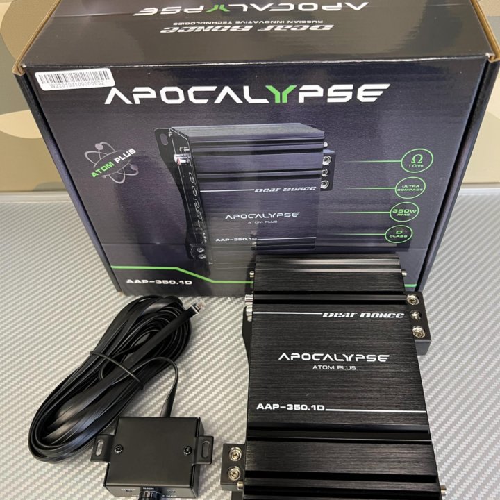 Моноблок усилитель APOCALYPSE AAP-350.1D ATOM PLUS