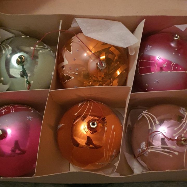 Ёлочные игрушки СССР