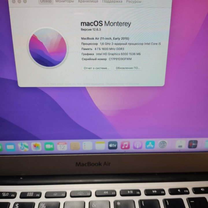 Macbook air 11, 2015,A1465,