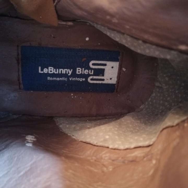 Сапоги кожаные