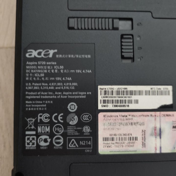 Ноутбук Acer