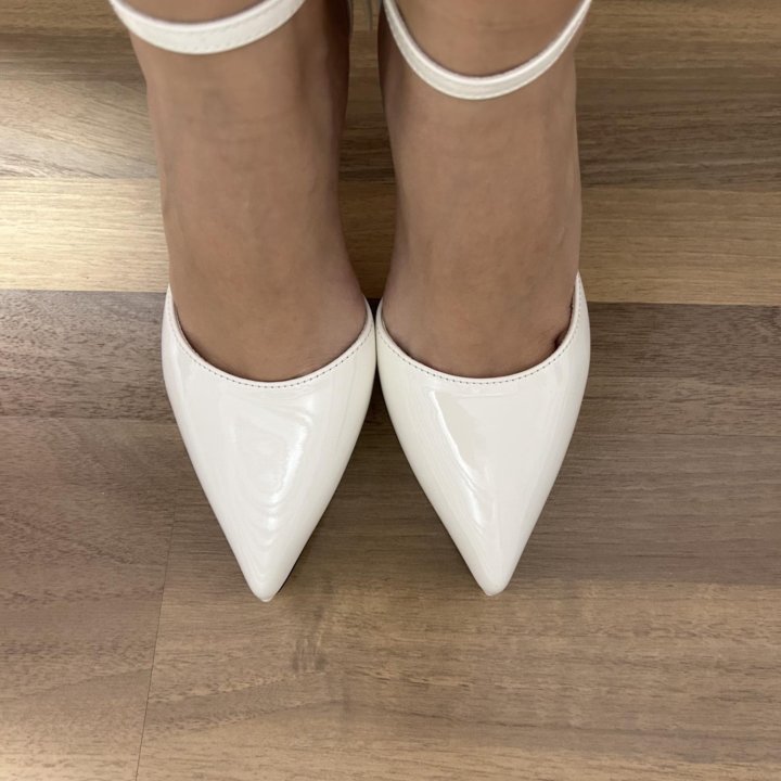 Туфли белые свадебные