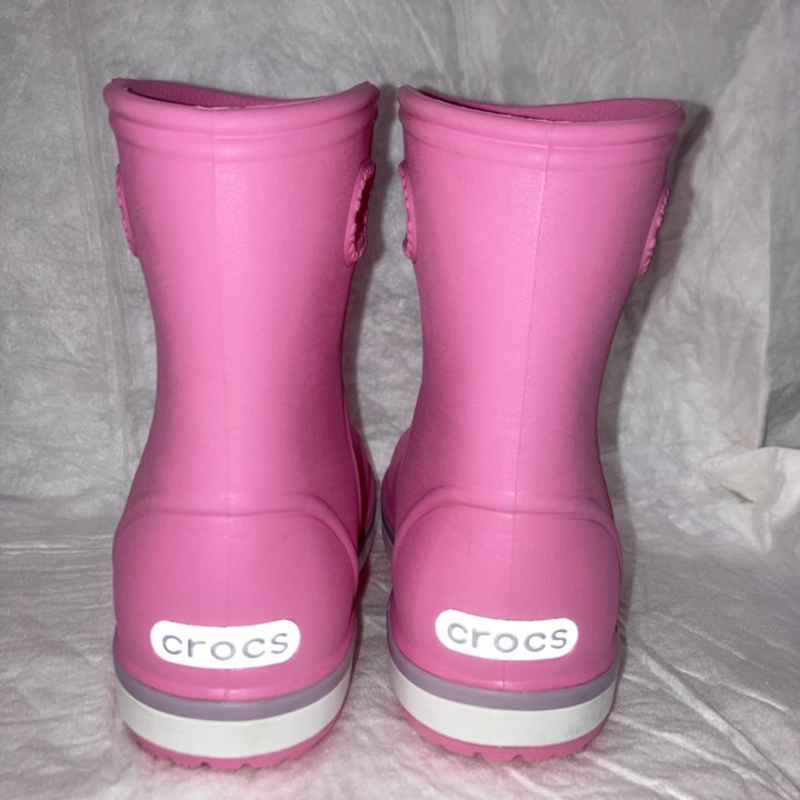 Crocs резиновые сапоги 14 см