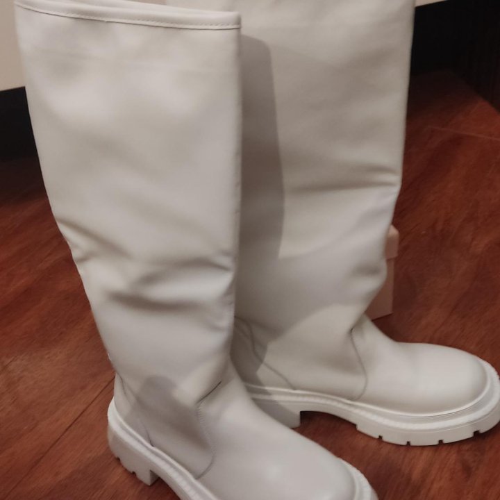 Сапоги кожа