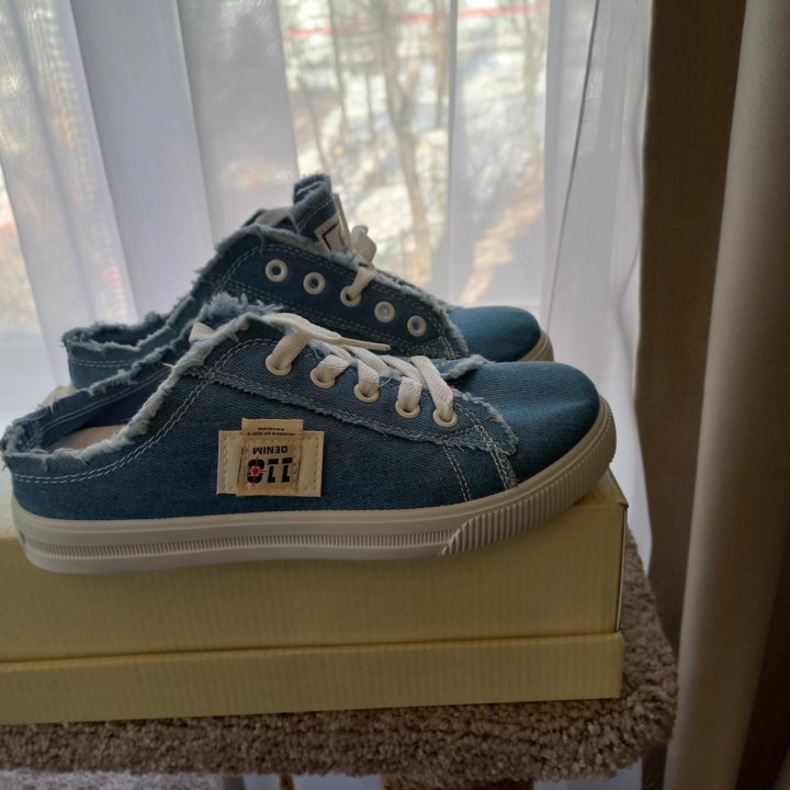 Кеды без пятки